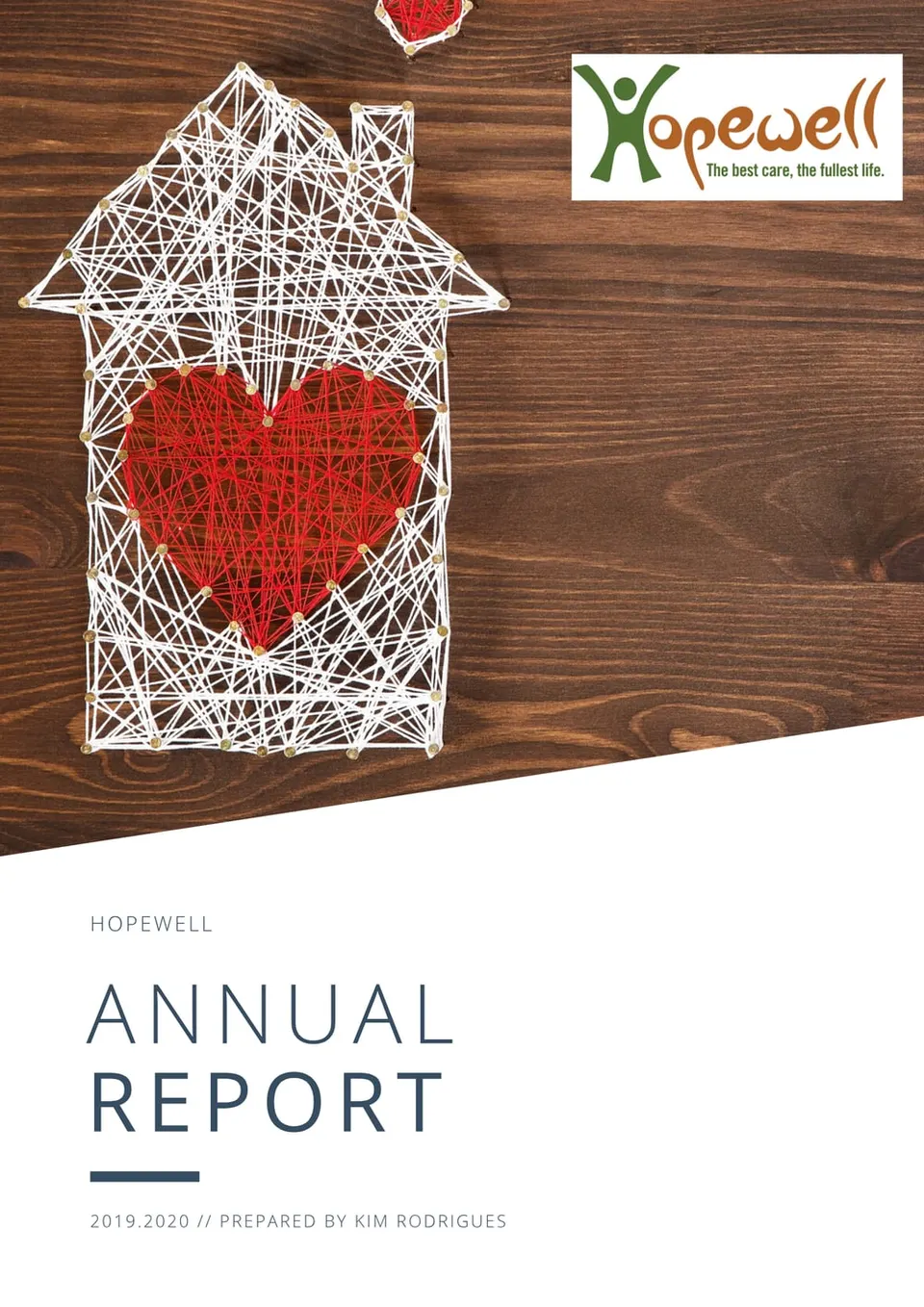 Annual Report 2019–2020 cover