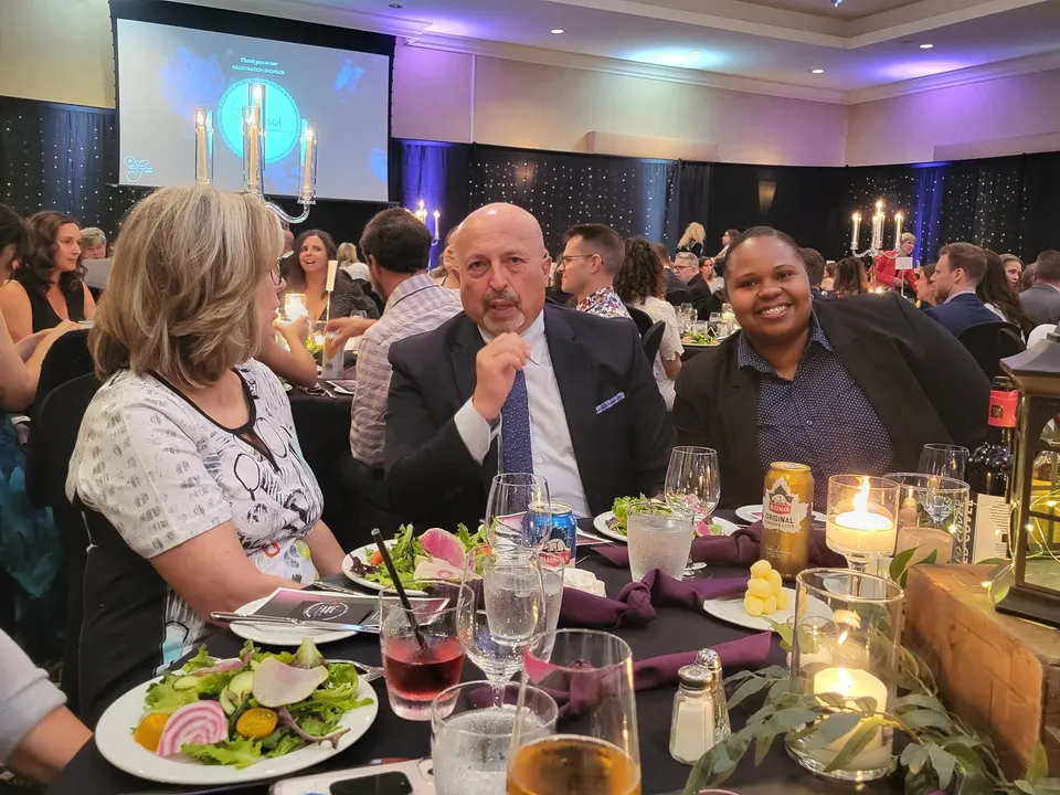 The Hopewell table at the Guelph Awards of Excellence gala